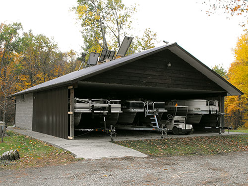 Boat Rentals building